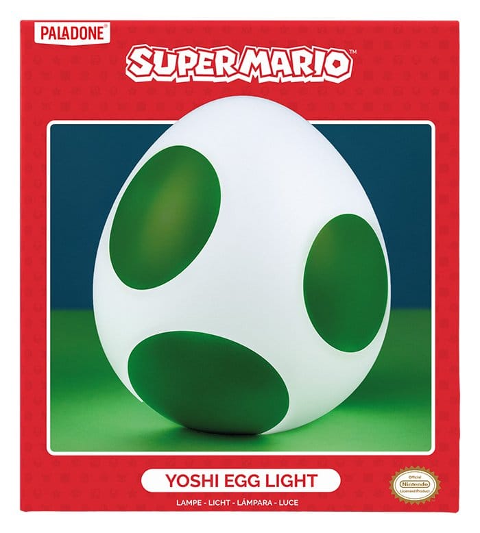 Super Mario Candeeiro Yoshi Egg V4 23 cm
