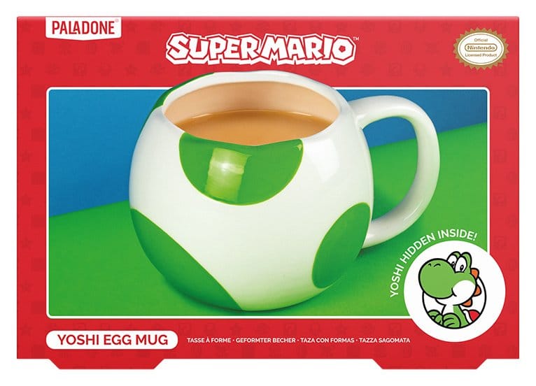 Super Mario Caneca Yoshi Egg Shaped V2