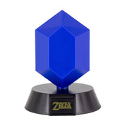 The Legend of Zelda Bros candeeiro 3D Icon Blue Rupee 10 cm