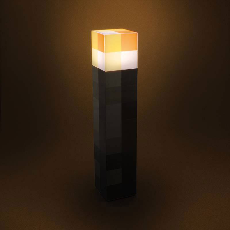 Lampara paladone minecraft antorcha