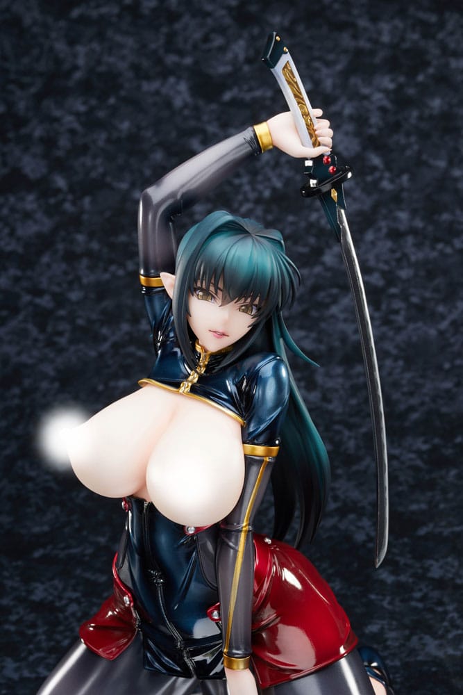 Taimanin RPGX Estatua 1/6 Steel Witch Annerose Vajra 18 cm