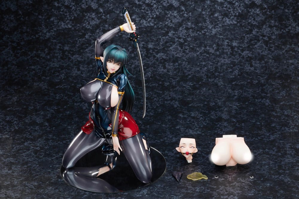 Taimanin RPGX Estatua 1/6 Steel Witch Annerose Vajra 18 cm