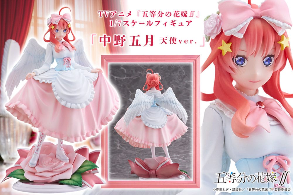 The Quintessential Quintuplets Estatua PVC 1/7 Nakano Itsuki Angel Ver. 26 cm