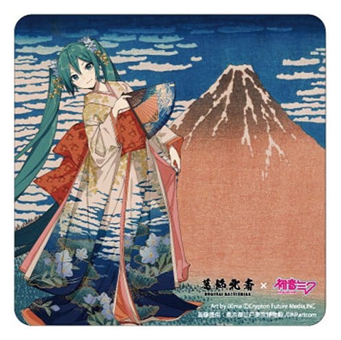 Katsushika Hokusai x Hatsune Miku Imán Car Thirty-six Views of Mount Fuji Fine Wind, Clear Morning Frikytopia