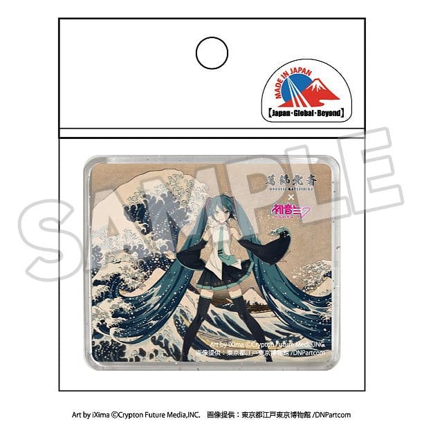Katsushika Hokusai x Hatsune Miku Imán 3D Thirty-six Views of Mount Fuji The Great Wave off Kanagawa