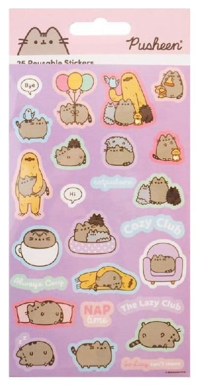 Pusheen Pegatina Pack (25) Frikytopia
