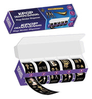 KPop Demon Hunters Dispensador de Autocolantes Dourado