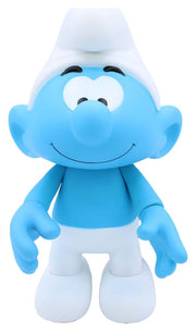 Los Pitufos Figura de Vinilo Pitufo Blanco y Azul 19 cm