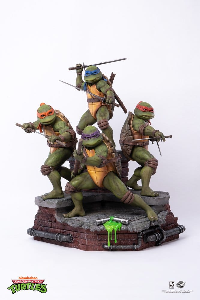 Tartarugas Ninja Estatua 1/6 Movie Diorama 51 cm Frikytopia