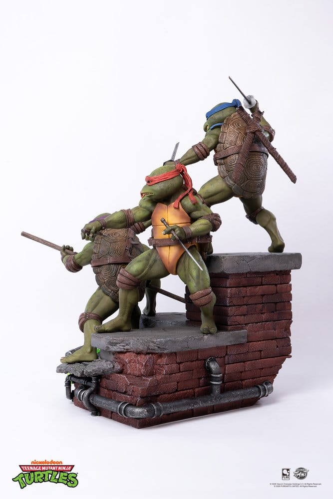Tartarugas Ninja Estatua 1/6 Movie Diorama 51 cm