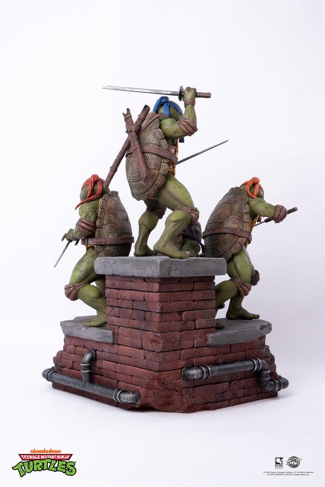 Tartarugas Ninja Estatua 1/6 Movie Diorama 51 cm