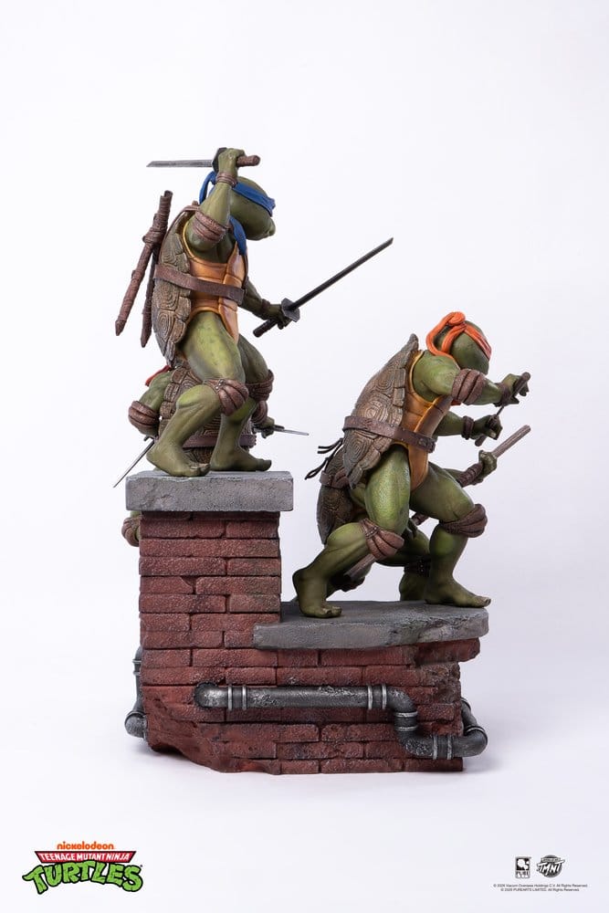 Tartarugas Ninja Estatua 1/6 Movie Diorama 51 cm