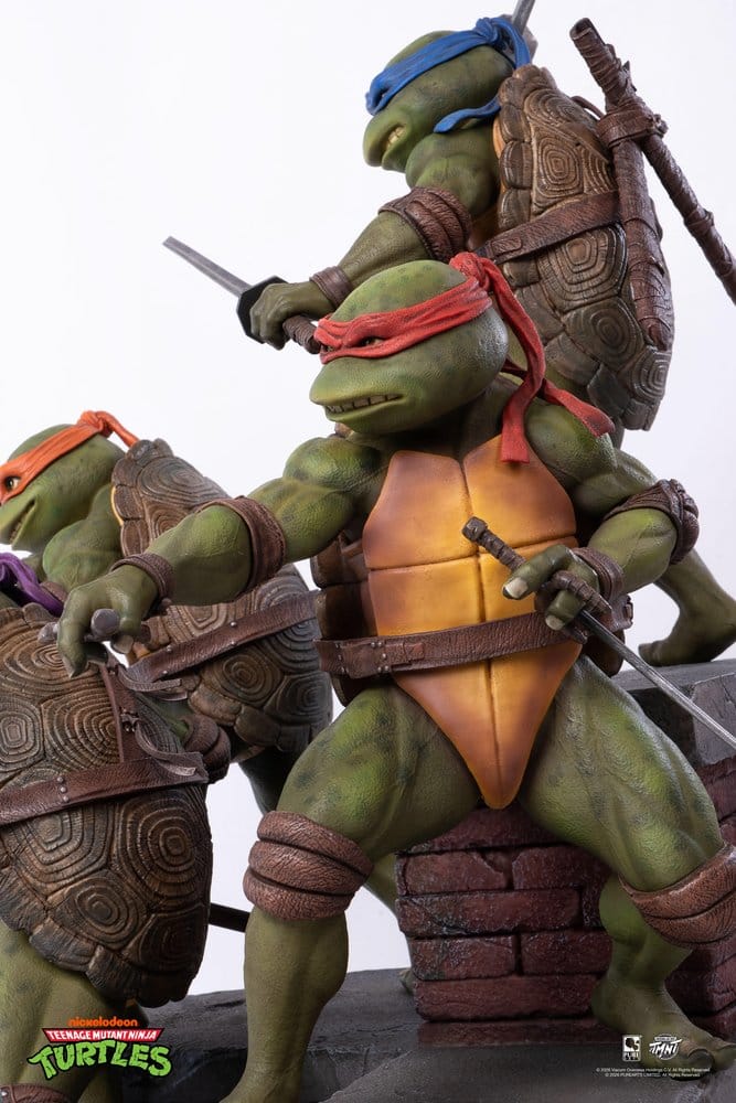 Tartarugas Ninja Estatua 1/6 Movie Diorama 51 cm