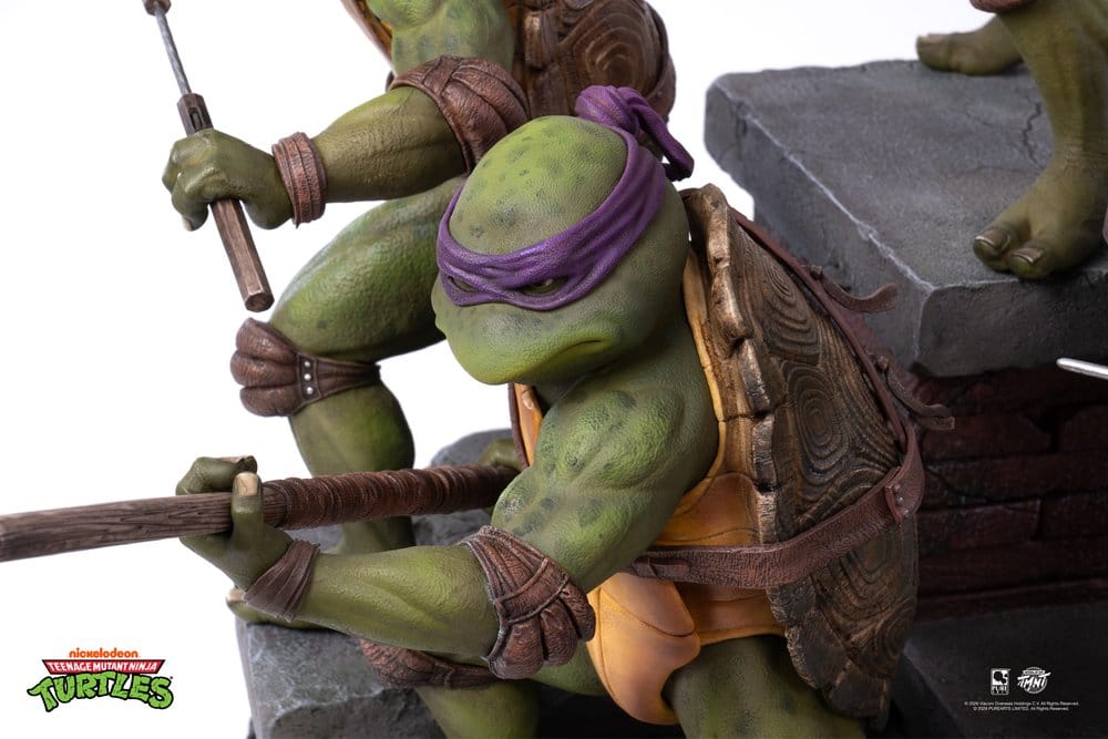 Tartarugas Ninja Estatua 1/6 Movie Diorama 51 cm