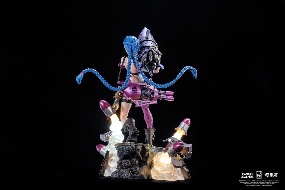 Estatua 1 - 6 League Of Legends Jinx 32 cm