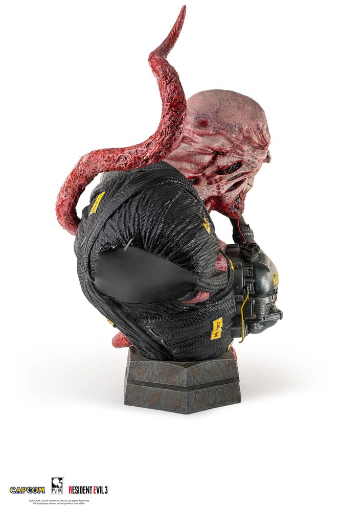 Resident Evil 3 Remake Busto 1/1 tamaño real Nemesis 92 cm