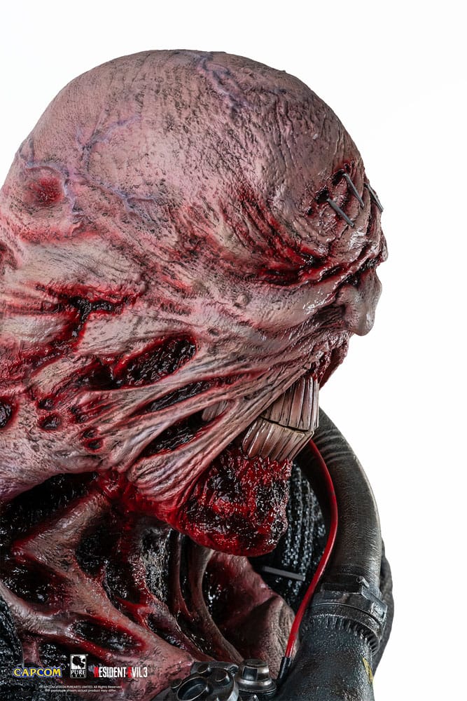 Resident Evil 3 Remake Busto 1/1 tamaño real Nemesis 92 cm