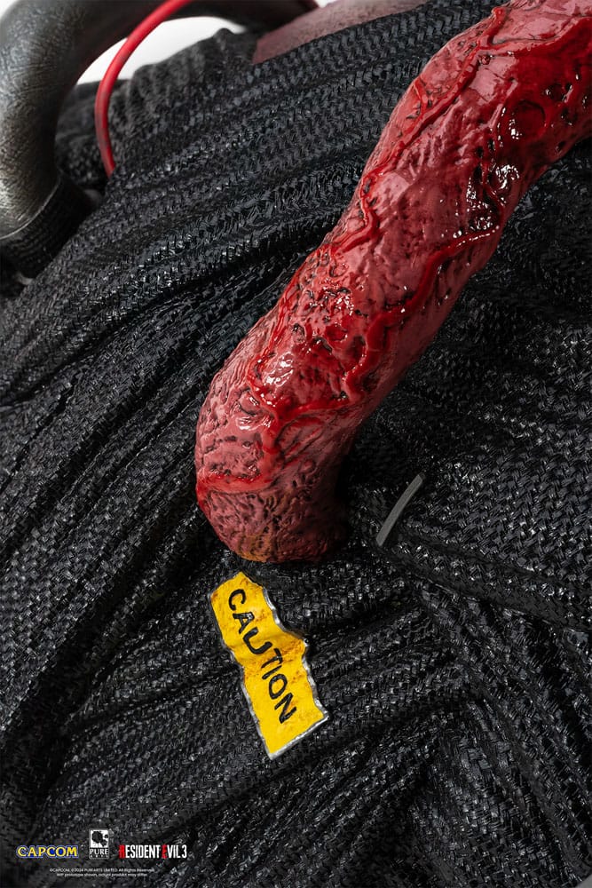 Resident Evil 3 Remake Busto 1/1 tamaño real Nemesis 92 cm