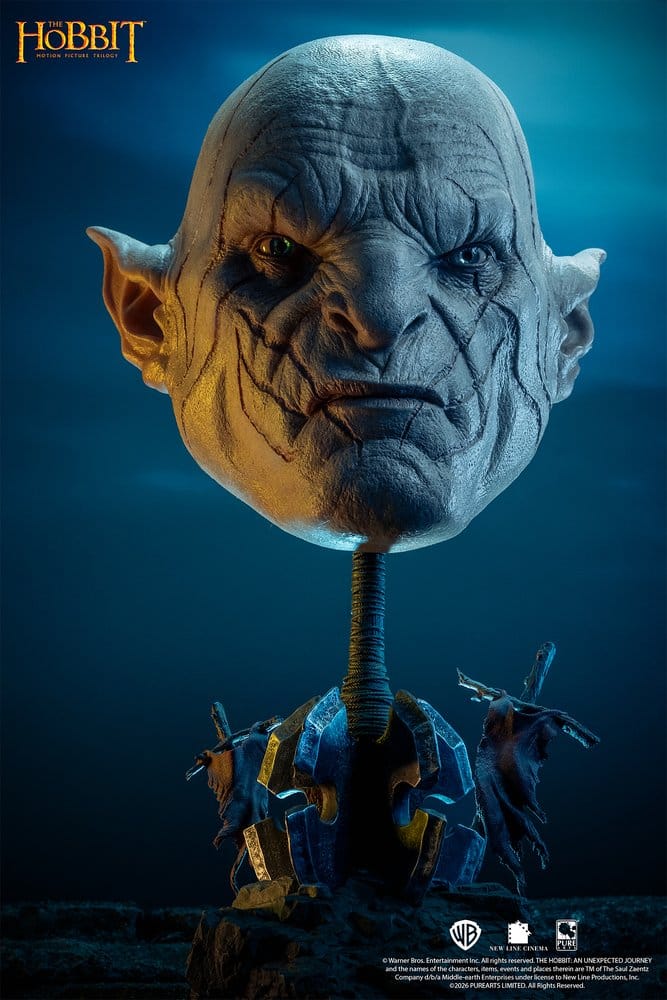El Señor de los Anillos Réplica 1/1 Art Mask Azog 54 cm