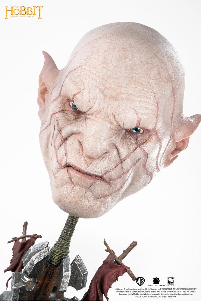 El Señor de los Anillos Réplica 1/1 Art Mask Azog 54 cm