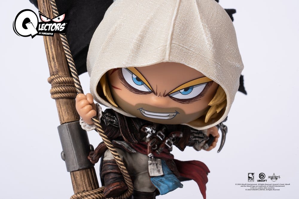 ASSASSIN’S CREED BLACK FLAG RESYNCED EDWARD KENWAY QLECTORS Figura