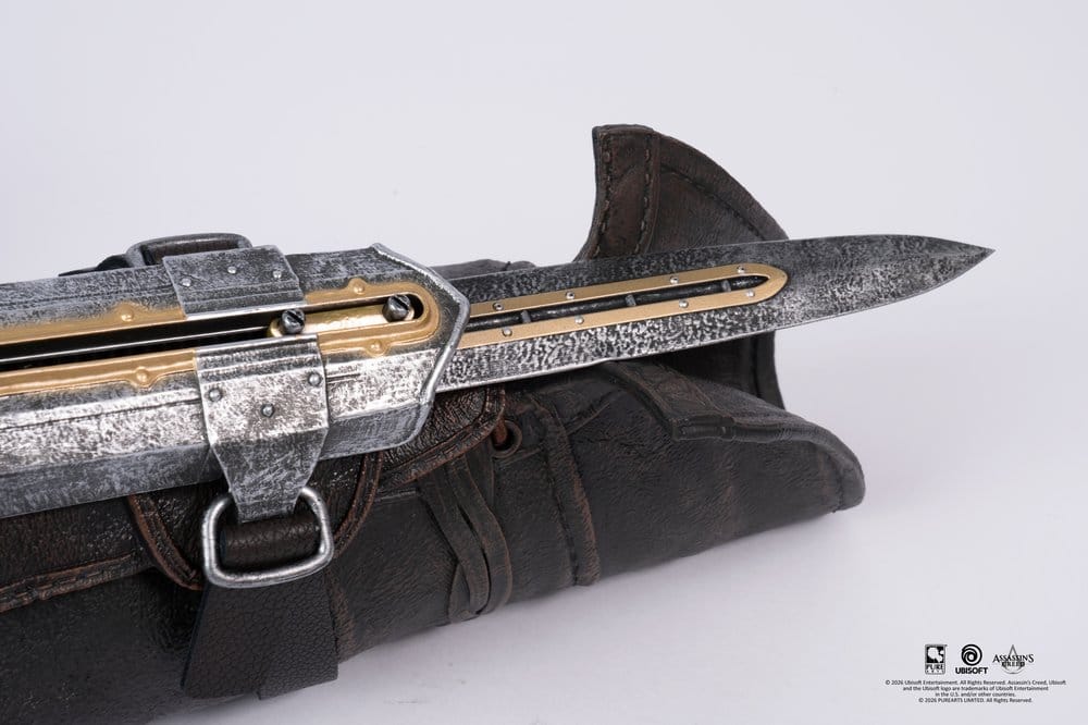 ASSASSIN’S CREED BLACK FLAG RESYNCED EDWARD KENWAY HIDDEN BLADE Réplica