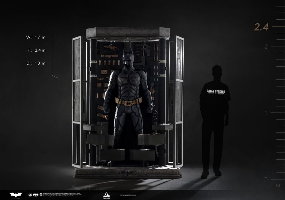 The Dark Knight Estátua tamanho real Batman Ultimate Edition 207 cm