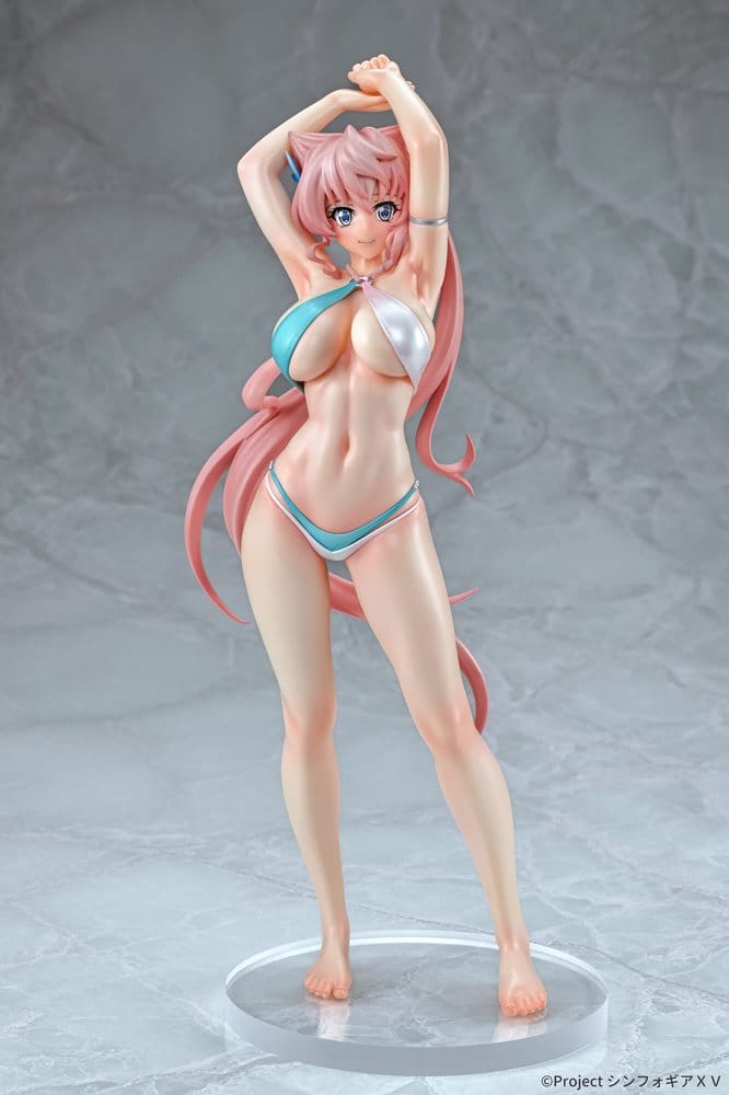 Senki Zesshou Symphogear XV Figura PVC 1/7 Maria Cadenzavna Eve Bikini style Gloss ver. 27 cm