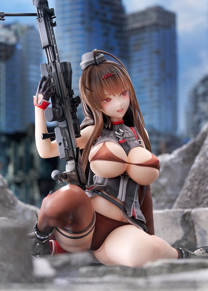 Girls' Frontline Figura PVC 1/7 Gd DSR-50 Heavy Damage Ver. 24 cm