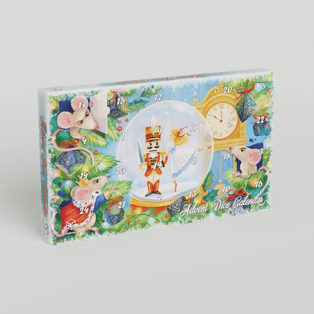 Calendario de Adviento de dados Nutcracker Frikytopia