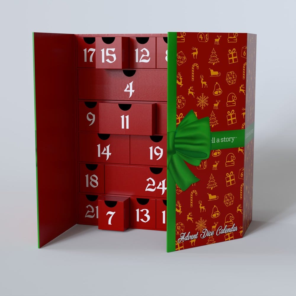 Calendario de Adviento de dados Edición Exclusiva Frikytopia