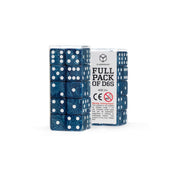 Q Workshop Pack de Dados Full Pack D6 Cobalto (20)