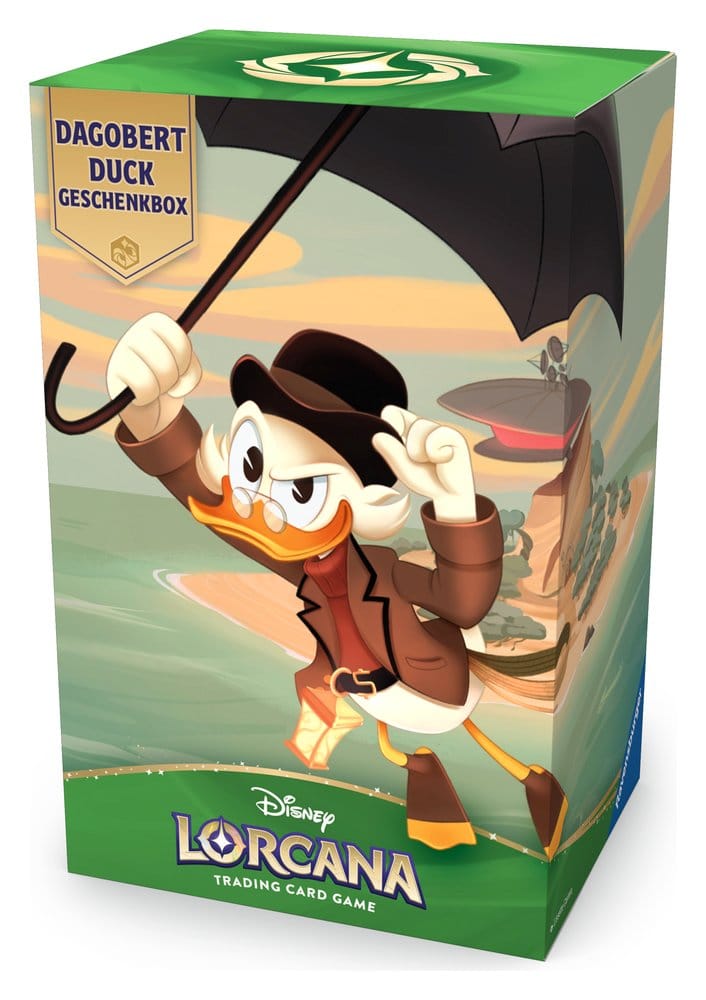 Disney Lorcana TCG Gift Box Dagobert Duck *Edición Alemana* Frikytopia