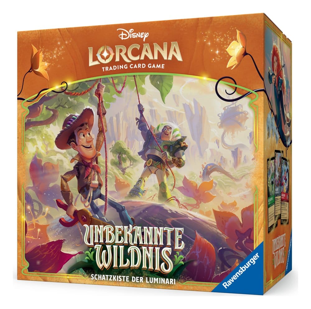 Disney Lorcana TCG Unbekannte Wildnis Illumineer's Trove *Edición Alemana* Frikytopia