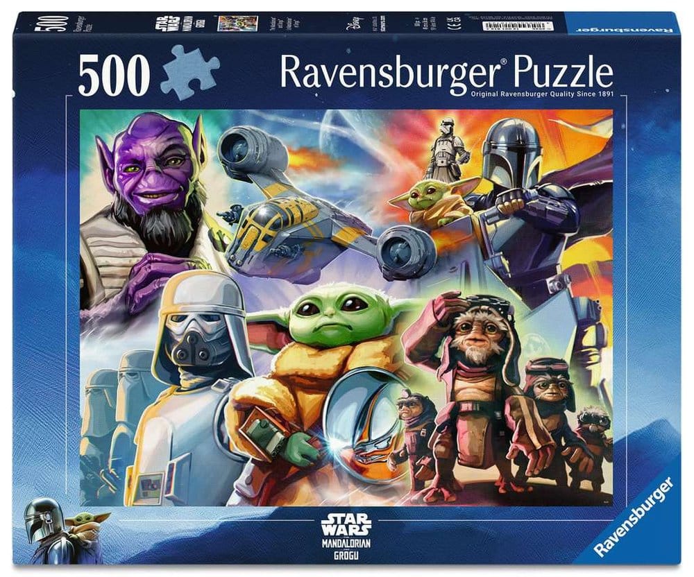 The Mandalorian y Grogu Puzzle (500 Piezas) Frikytopia