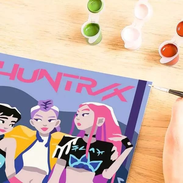 Kit de pintura CreArt K-Pop Demon Hunters