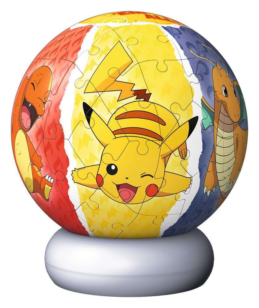 Pokémon Puzzle Ball 3D Luz Noturna (73 Peças)