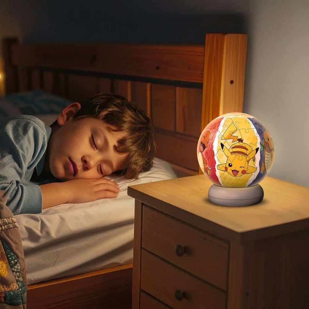 Pokémon Puzzle Ball 3D Luz Noturna (73 Peças)