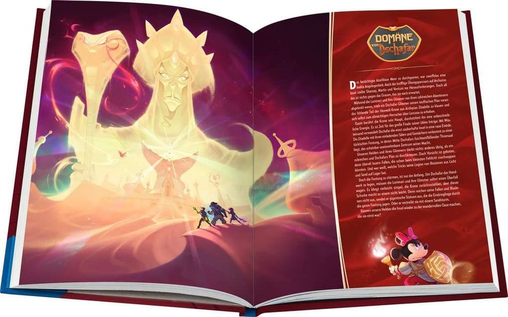 Disney Lorcana TCG Livro Guia Oficial do Colecionador: Conjuntos 5-8 *Edição Alemã*