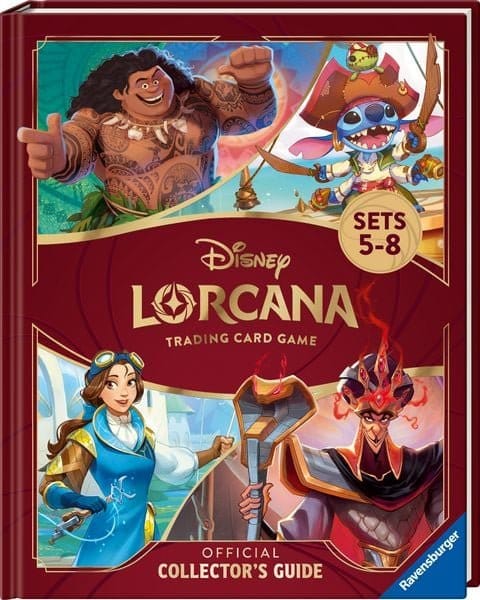 Disney Lorcana TCG Livro Guia Oficial do Colecionador: Conjuntos 5-8 *Edição Inglesa* Frikytopia