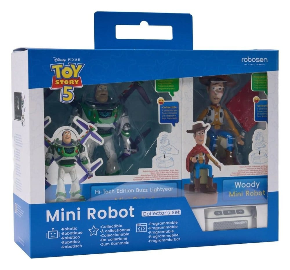 Disney Robot interactivo Toy Story 5 Set - Buzz Lightyear & Woody (Hi-Tech Edition) *Edición Alemana*