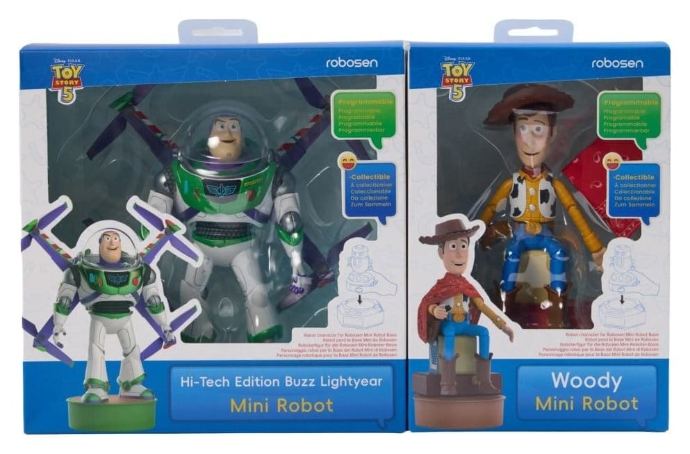 Disney Robot interactivo Toy Story 5 Set - Buzz Lightyear & Woody (Hi-Tech Edition) *Edición Inglés*