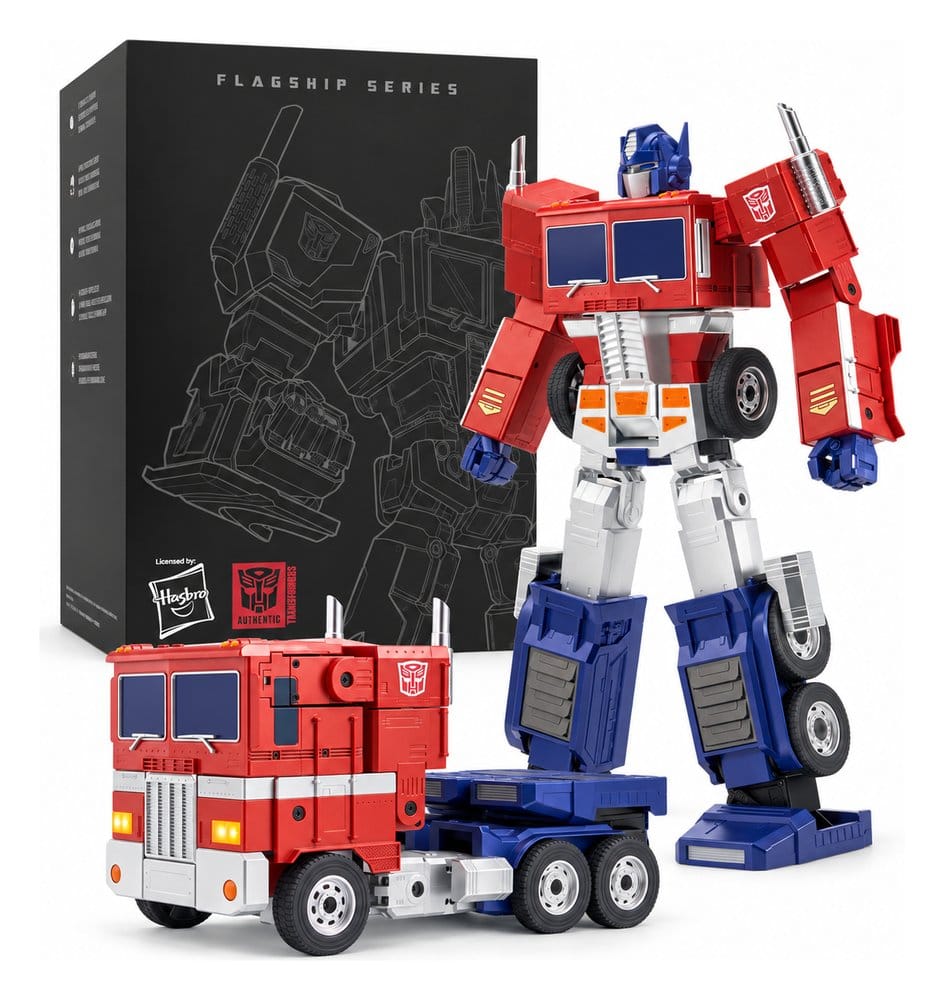 Transformers G1 Flagship Robô Interativo Optimus Prime (2026 Version) 48 cm