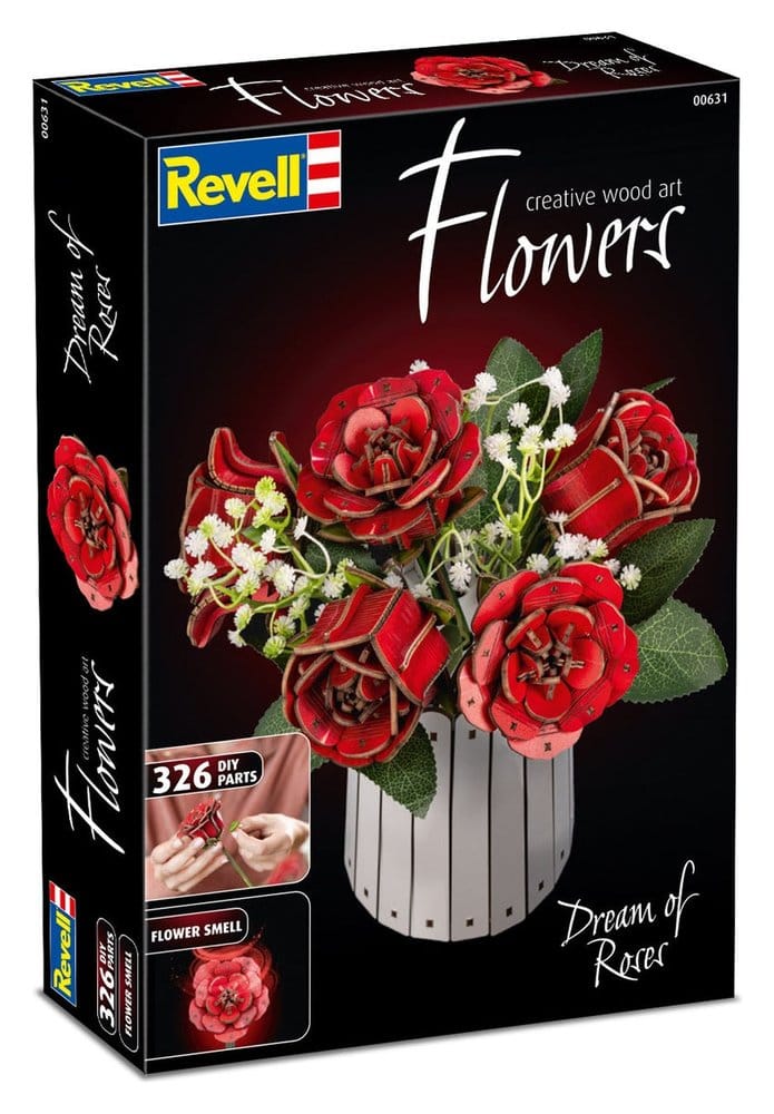 Revell Flowers Flores de Madera Dream of Roses 22 cm