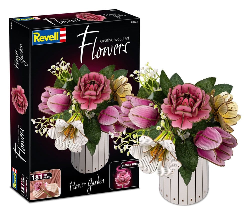 Revell Flowers Flores de Madera Flower Garden 22 cm