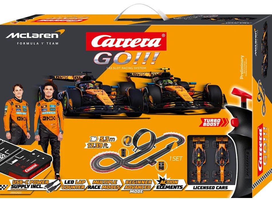 McLaren Carrera GO!!! Pista de coches de slot McLaren Racing