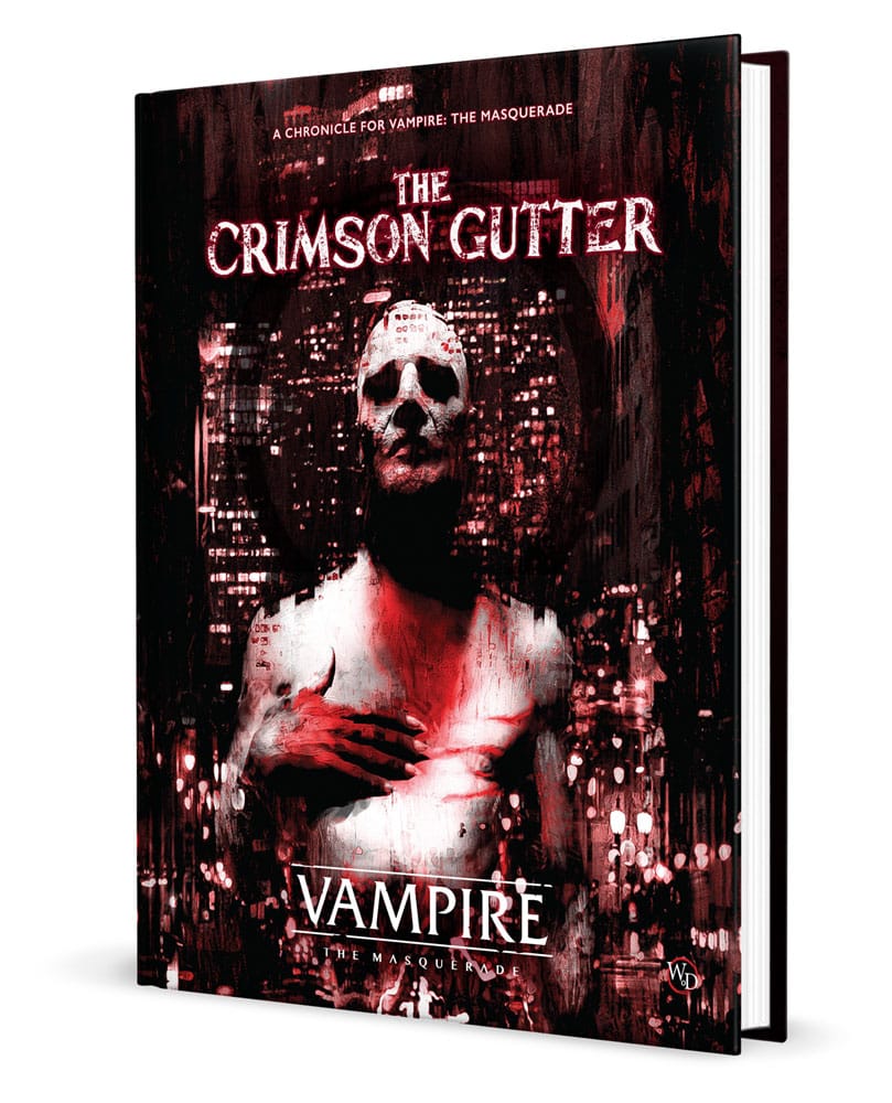 Vampire: The Masquerade 5th Edition RPG libro The Crimson Gutter Chronicle Book *Edición Inglés*