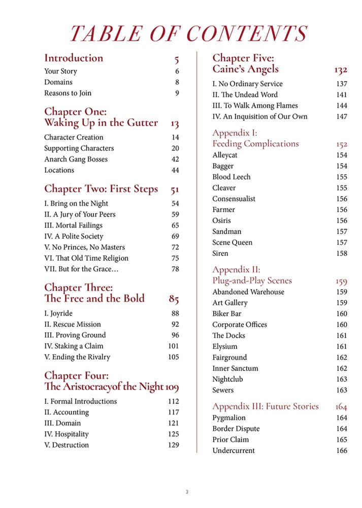 Vampire: The Masquerade 5th Edition RPG libro The Crimson Gutter Chronicle Book *Edición Inglés*