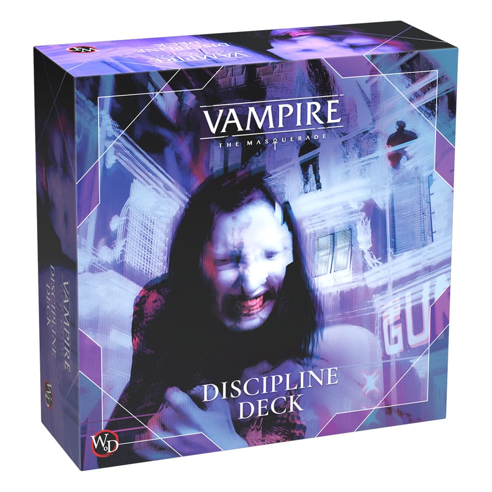 Vampire: The Masquerade 5th Edition Juego de cartas Discipline Deck Accessory *Edición Inglés* Frikytopia