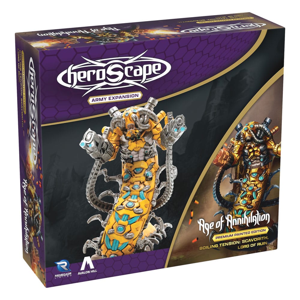 Heroscape expansión del ejército Boiling Tension: Scavorith Lord of Ruin *Edición Inglés* Frikytopia